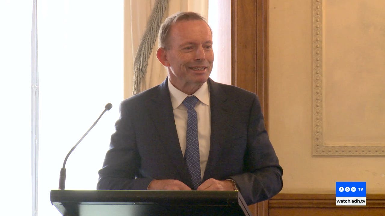 Book Launch of "What a Capital Idea" by the Hon Tony Abbott AC